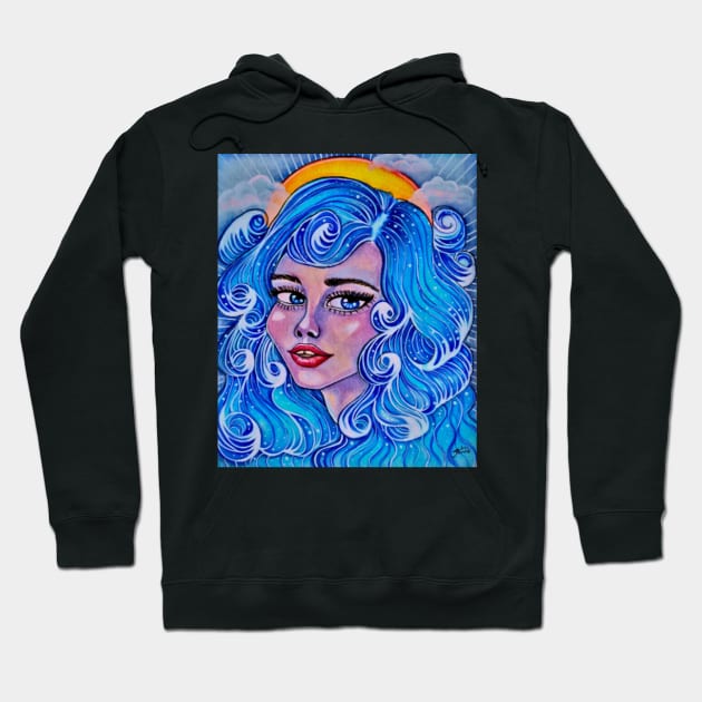 I was just a bad dream Hoodie by Kevin Jones Art